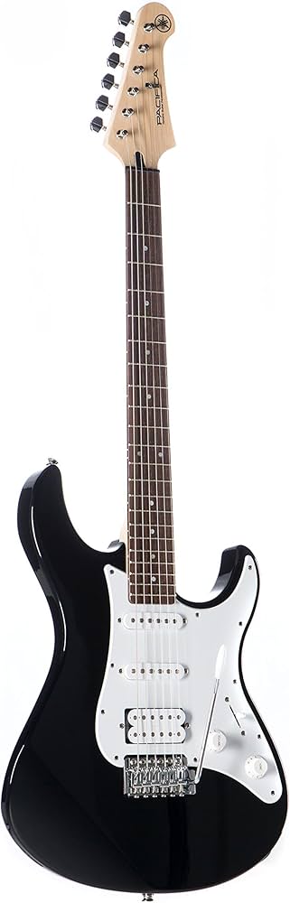 ギター YAMAHA Pacifica012 Yamaha PACIFICA012 Electric Guitar – Black, 6-String Solid-Body